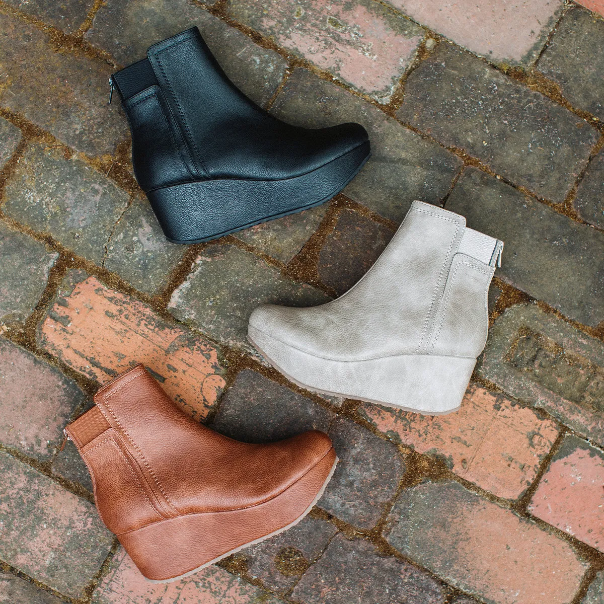 Brittany Wedge Ankle Boot