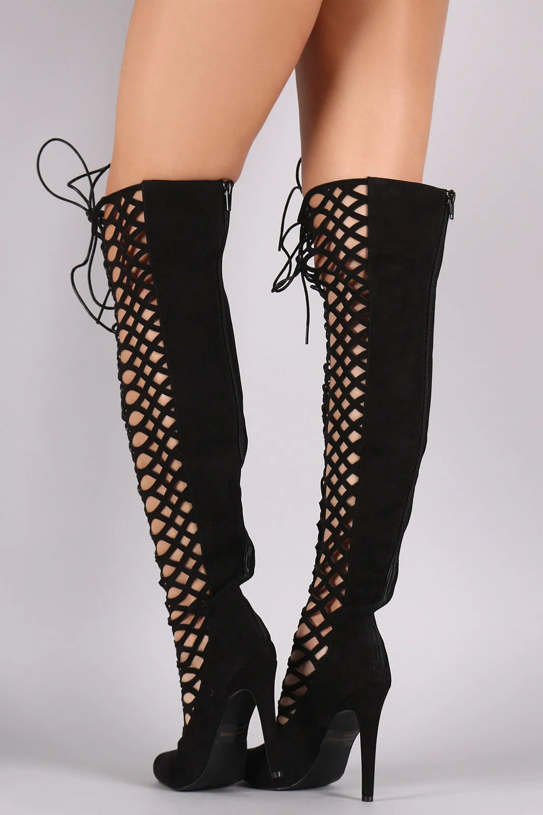 Chloe - Thigh High Heel Boots