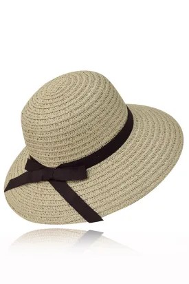 Flavia Ivory Straw Hat