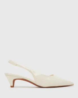 GAEA Pointed Toe Slingback Pumps