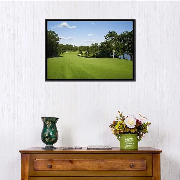 Golf Fairway Canvas Wall Art