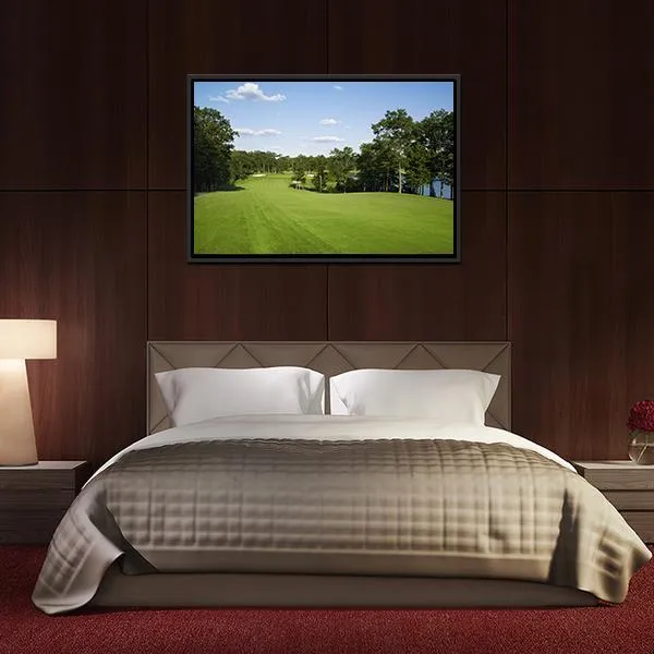 Golf Fairway Canvas Wall Art