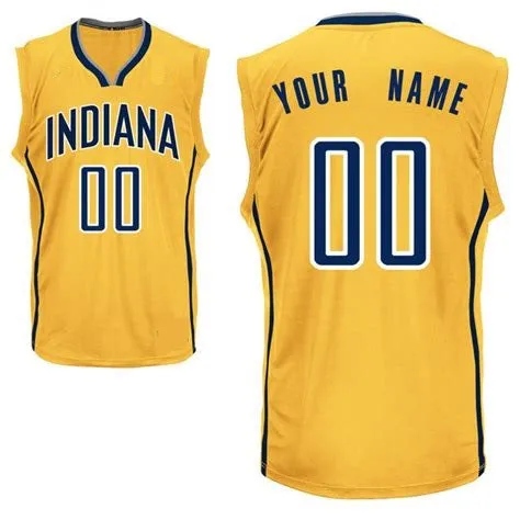 Indiana Pacers Customizable Pro Style Basketball Jersey