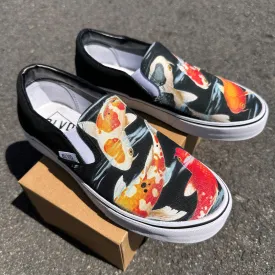 Koi Pond - BLVD Custom Original Slip Ons