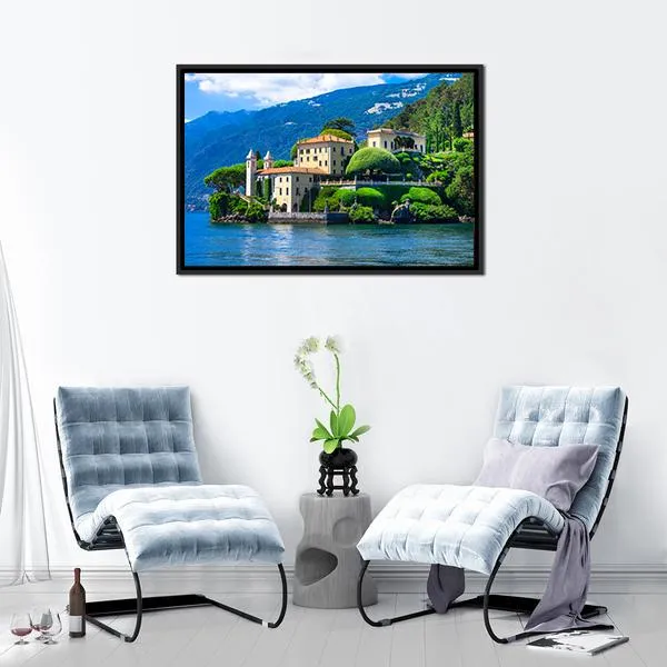 Lago Di Como Canvas Wall Art