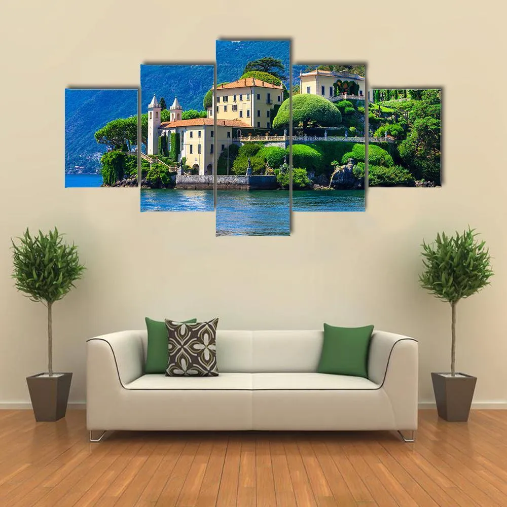 Lago Di Como Canvas Wall Art