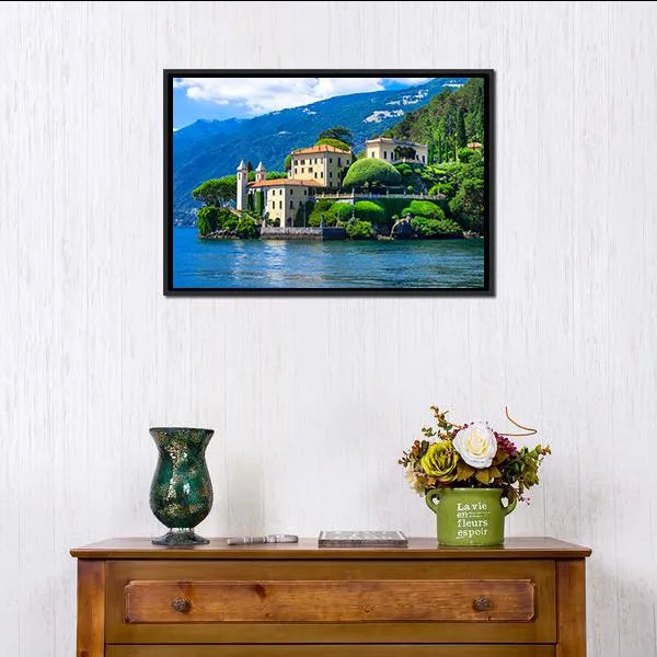 Lago Di Como Canvas Wall Art