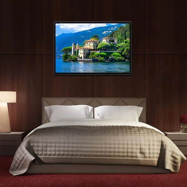 Lago Di Como Canvas Wall Art