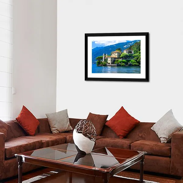 Lago Di Como Canvas Wall Art