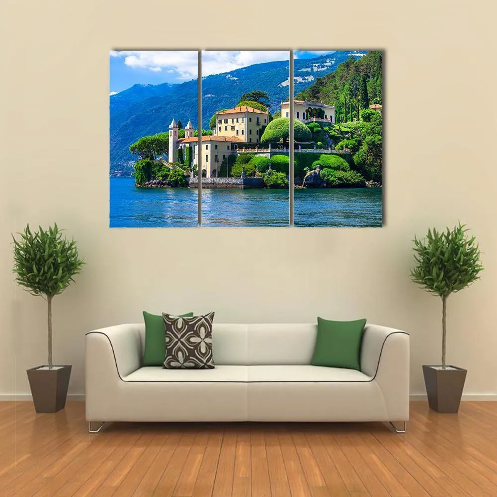 Lago Di Como Canvas Wall Art