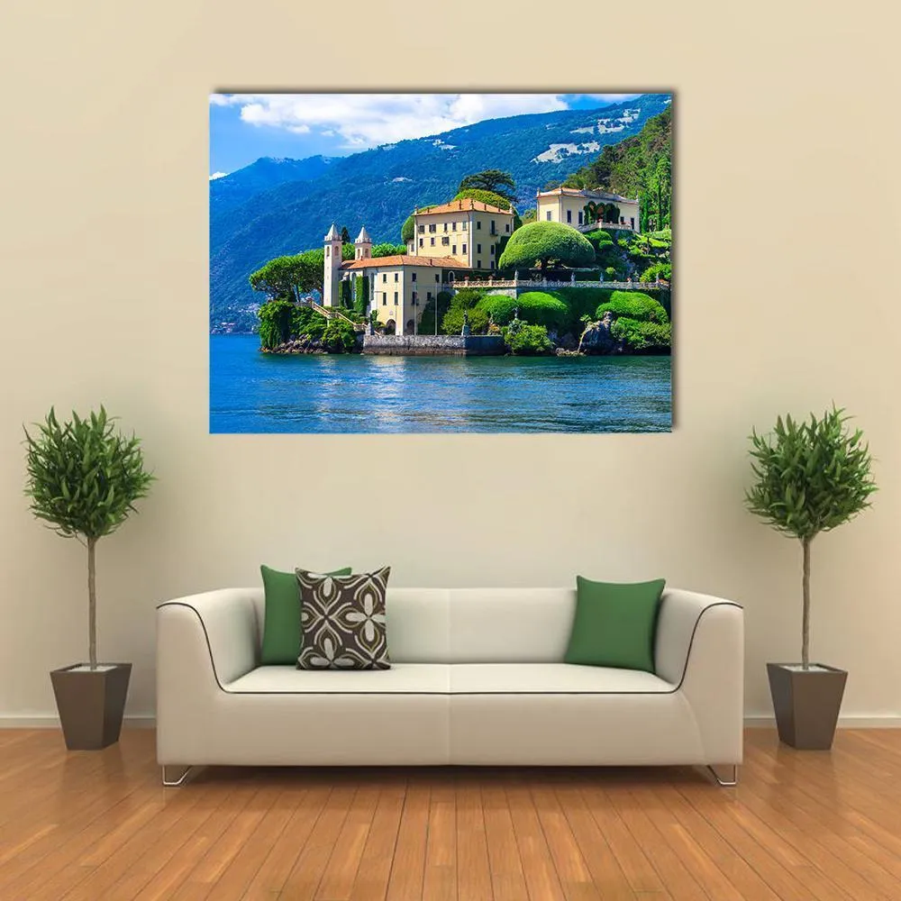 Lago Di Como Canvas Wall Art