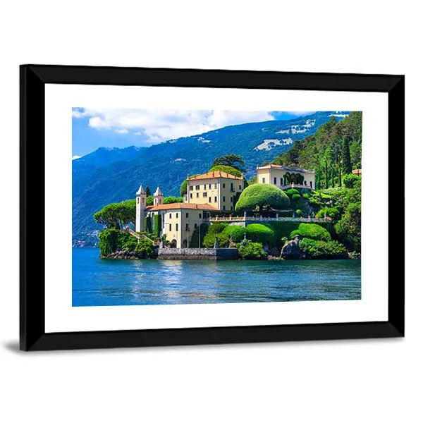 Lago Di Como Canvas Wall Art