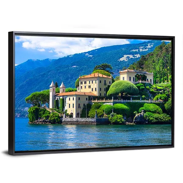 Lago Di Como Canvas Wall Art