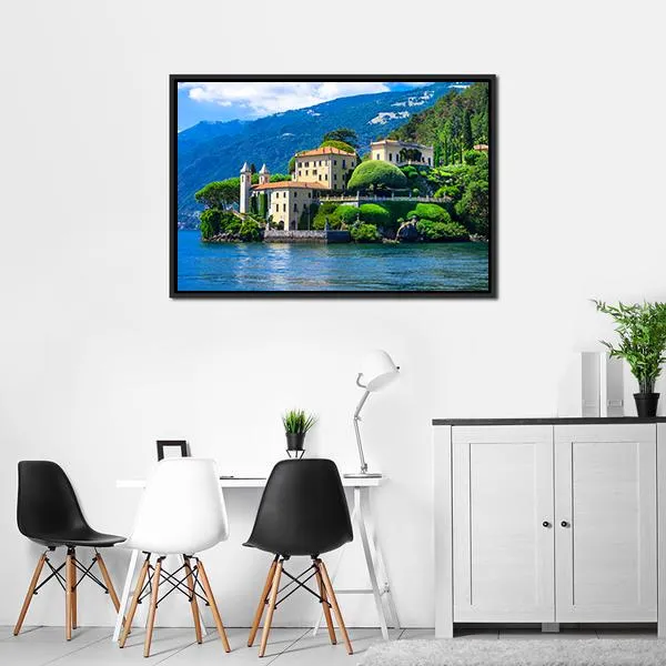 Lago Di Como Canvas Wall Art