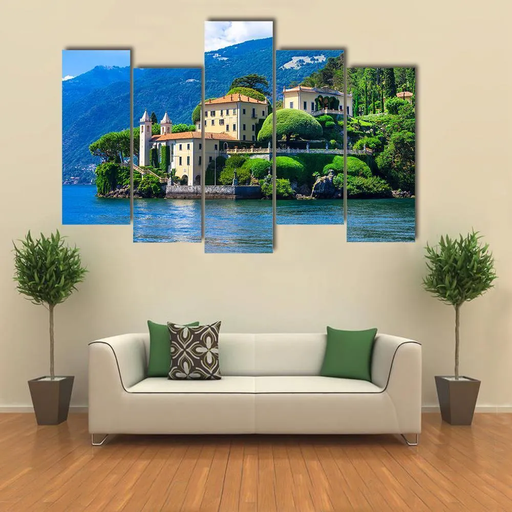 Lago Di Como Canvas Wall Art