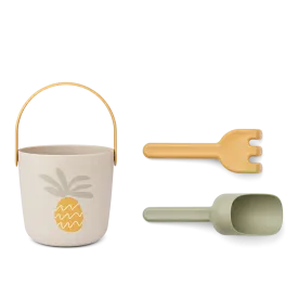 Liewood Donny Printed beach set | Pineapple Multi Mix