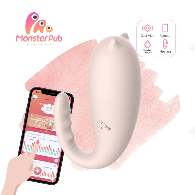 Long Distance Bluetooth Vibrator Monster Pub 1S Smart Vibrator Mr. Devil