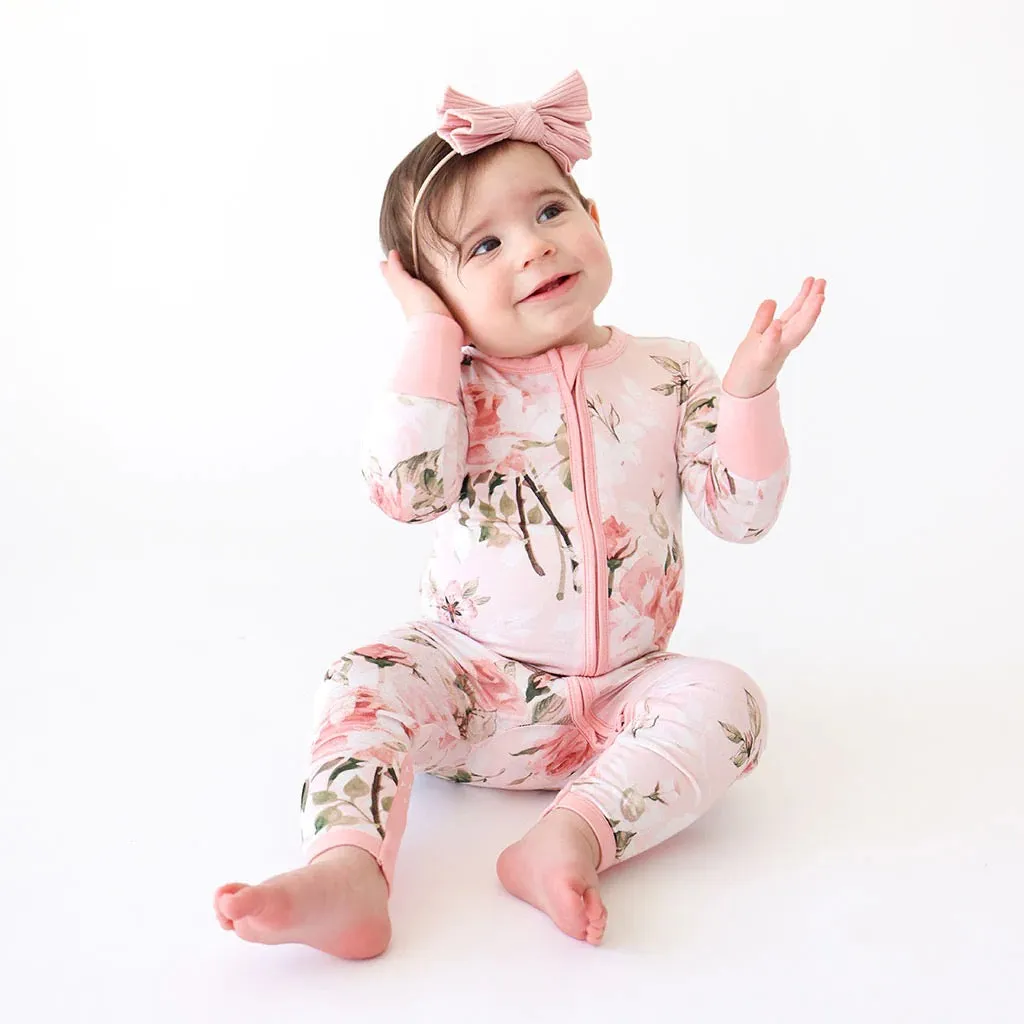 Posh Peanut Vintage Pink Rose Convertible One-Piece