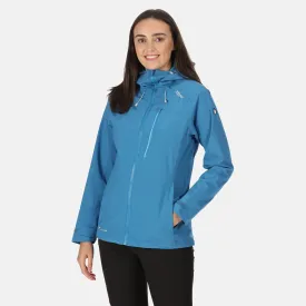 Regatta Womens Britedale Waterproof Breathable Jacket - LED Torch On Hood