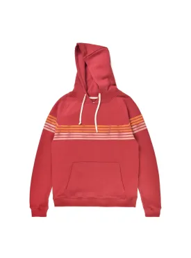 REGULAR COLOR STRIPES HOODIE