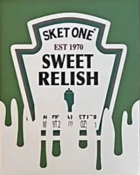 Sweet Relish Condiment Canvas Giclee Print by Sket-One