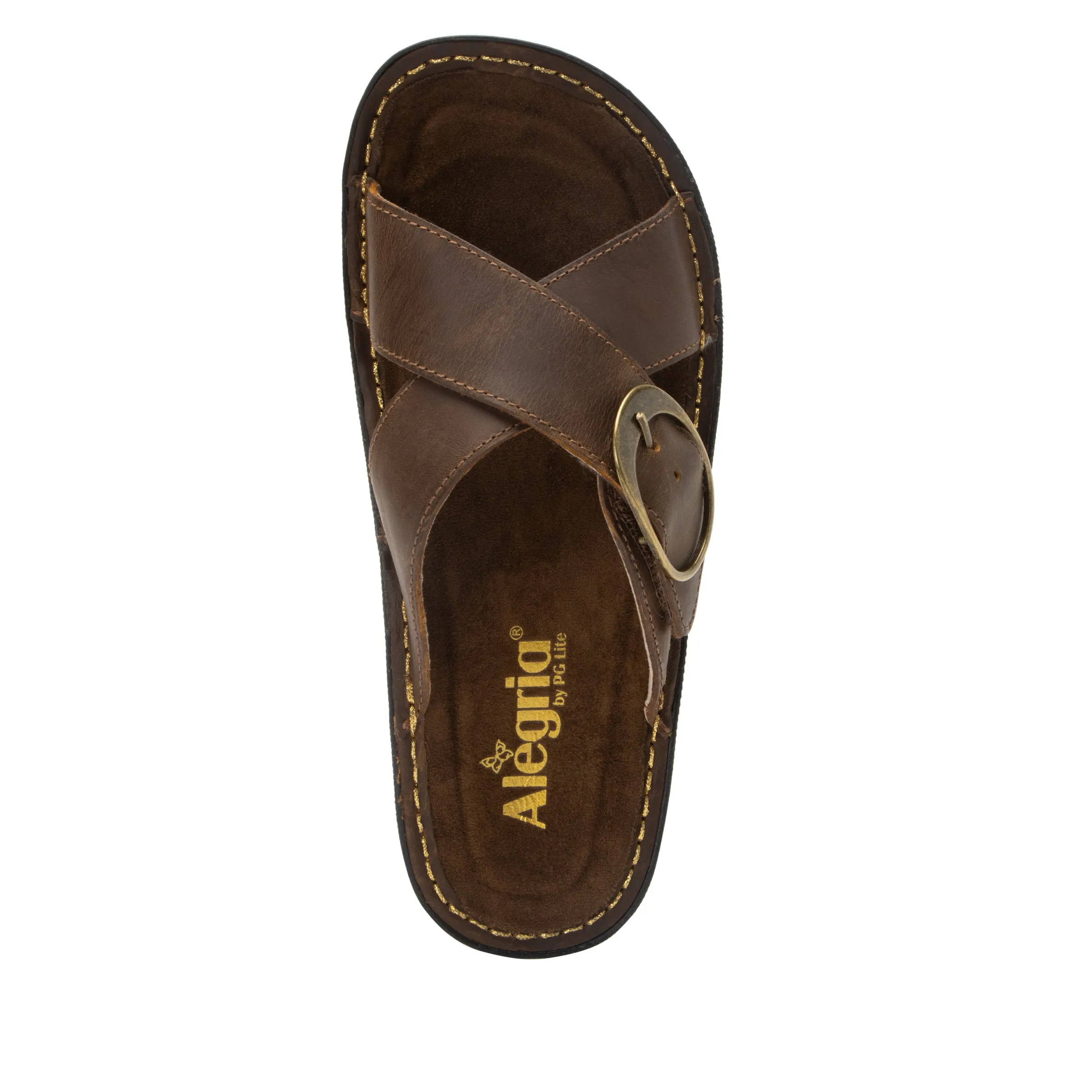 Vanya Oiled Brown Sandal