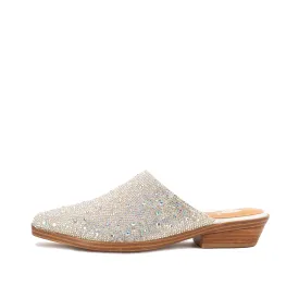 Wanny Rhinestone Mule